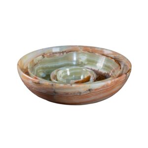 Onyx Decorative Fruit Bowls Set of 6