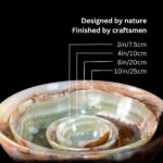 Onyx Crystal Bowl 3" & 4"
