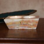 Onyx Tea Light Holder