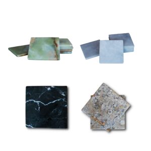 Onyx Marble Tea Coasters