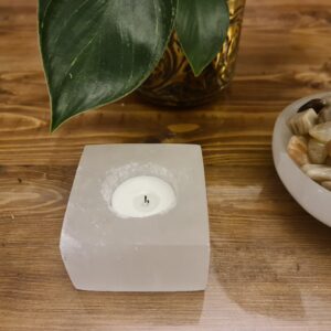 Selenite Tealight Holder