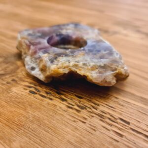 Fluorite Tea Light Holder