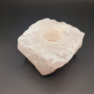 Rose Quartz Tea Light Holder