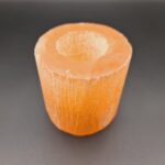 Orange Selenite Tealight Holder