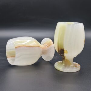 Onyx Goblets Set of 2