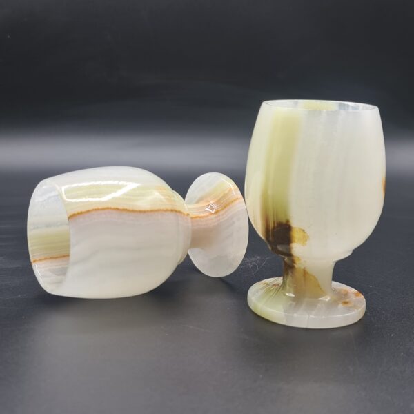 Onyx Goblets Set of 2