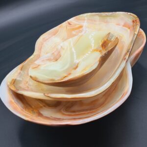 Onyx Freeform Crystal Bowl