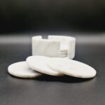 White Marble Onyx Tea Coasters