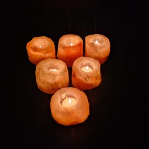 Himalayan Salt Tea Light Holders