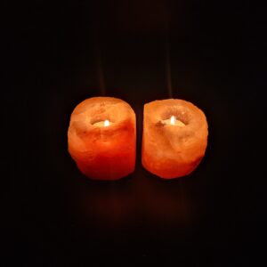 Himalayan Salt Tea Light Holders