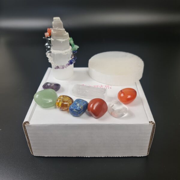 Healing Crystals Chakra Box