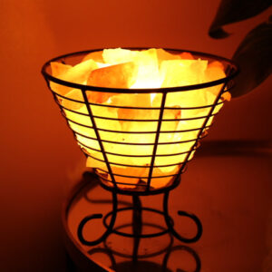 Himalayan Salt Lamp 3D Inverted Basket