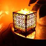 Himalayan Salt Lamp Square Basket