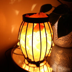Himalayan Salt Lamp Metal Basket