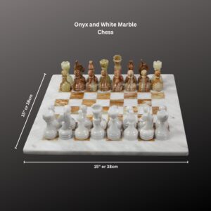 Onyx & White Marble