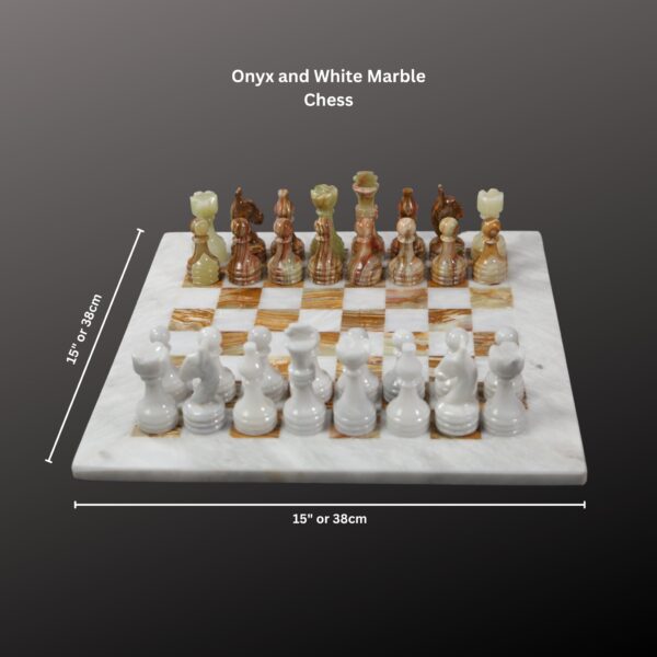 Onyx & White Marble