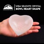 Heart Shaped Selenite Bowl