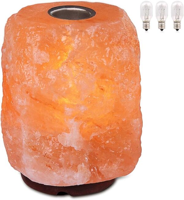Himalayan pink salt lamp diffuser