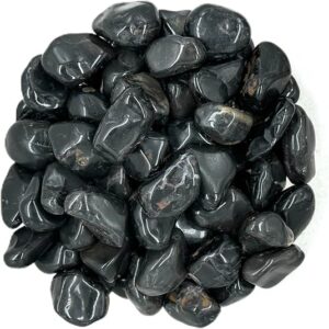 Black Onyx tumbled stone