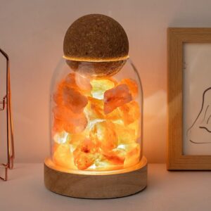Himalayan Salt Night Lamp – 6.3" Aroma Stone Diffuser