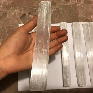Pachamama Essentials Selenite Wand Stick