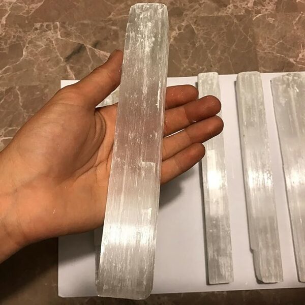 Pachamama Essentials Selenite Wand Stick