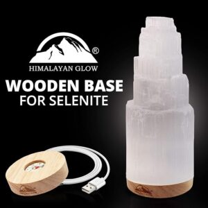 Natural Selenite Lamp