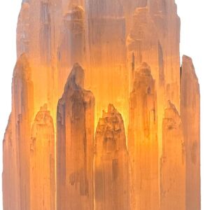 Handcrafted Selenite Lamp