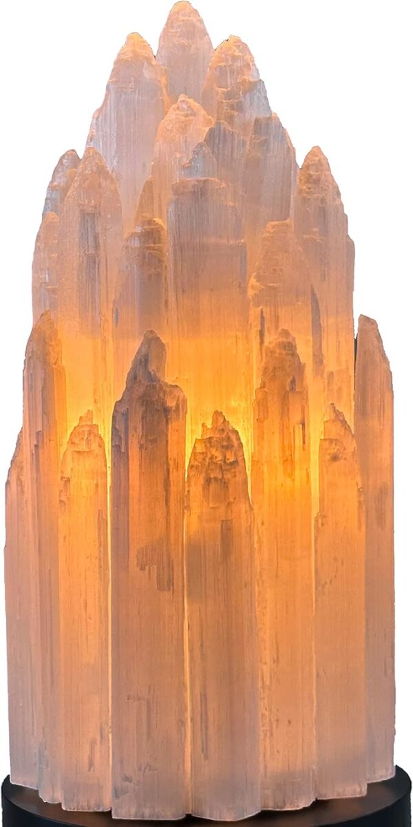 Handcrafted Selenite Lamp