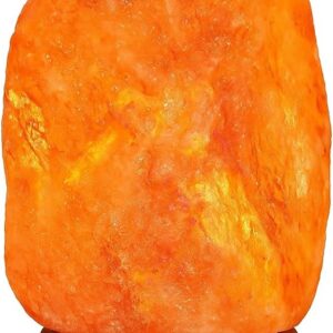 Himalayan salt lamp with dimmer cord