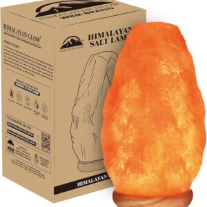 Himalayan salt lamp with