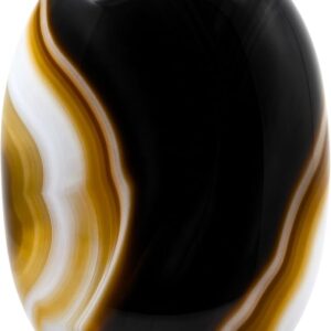 Black Onyx Palm Stone