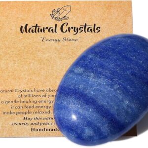 Blue Aventurine Palm Stone