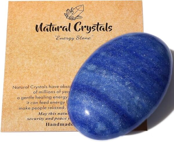 Blue Aventurine Palm Stone