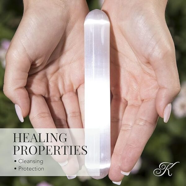 KALIFANO Selenite Wand