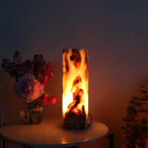 Onyx Cylinder Lamp