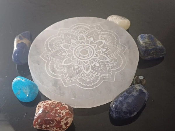 Selenite Crystal Charging Plate