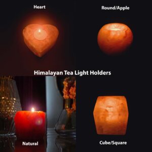 Himalayan Salt Tea Light Holders