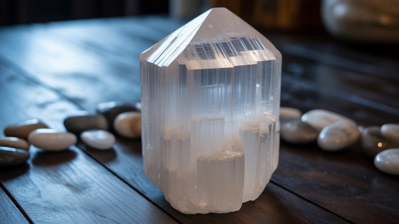 Selenite crystal