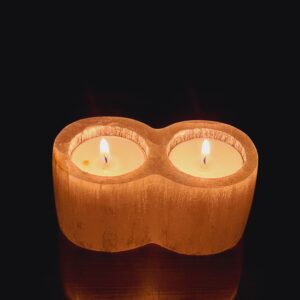 Selenite Tealight Holder