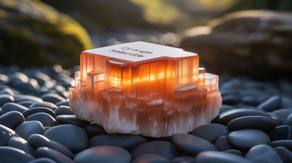 Orange Selenite