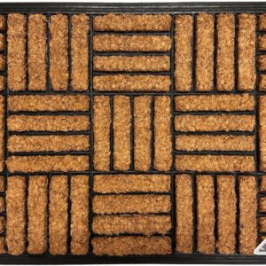 Coco Coir Door Mat with Rubber Backing | Heavy Duty Outdoor